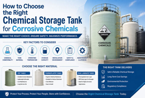 How to Choose the Right Chemical Storage Tank for Corrosive Chemicals