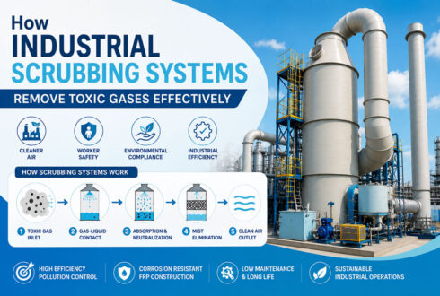 How Scrubbing Systems Remove Toxic Gases from Industrial Exhaust Streams