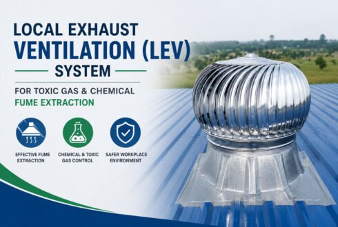 Local Exhaust Ventilation System for Toxic Gas & Chemical Fume Extraction