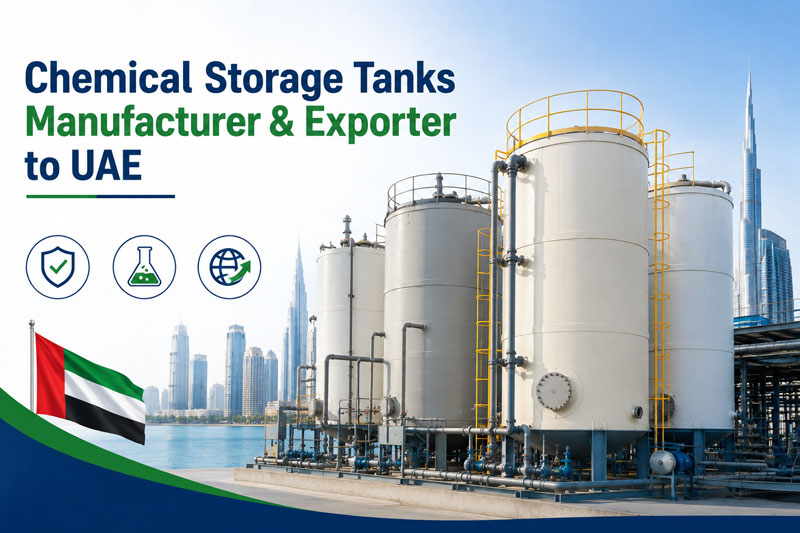 Chemical Storage Tanks Manufacturer & Exporter to UAE
